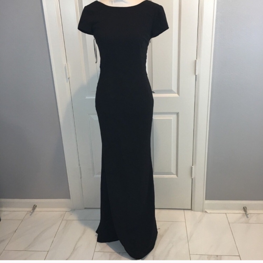 Lulu’s Black Mermaid Gown - Size S - NWT!
